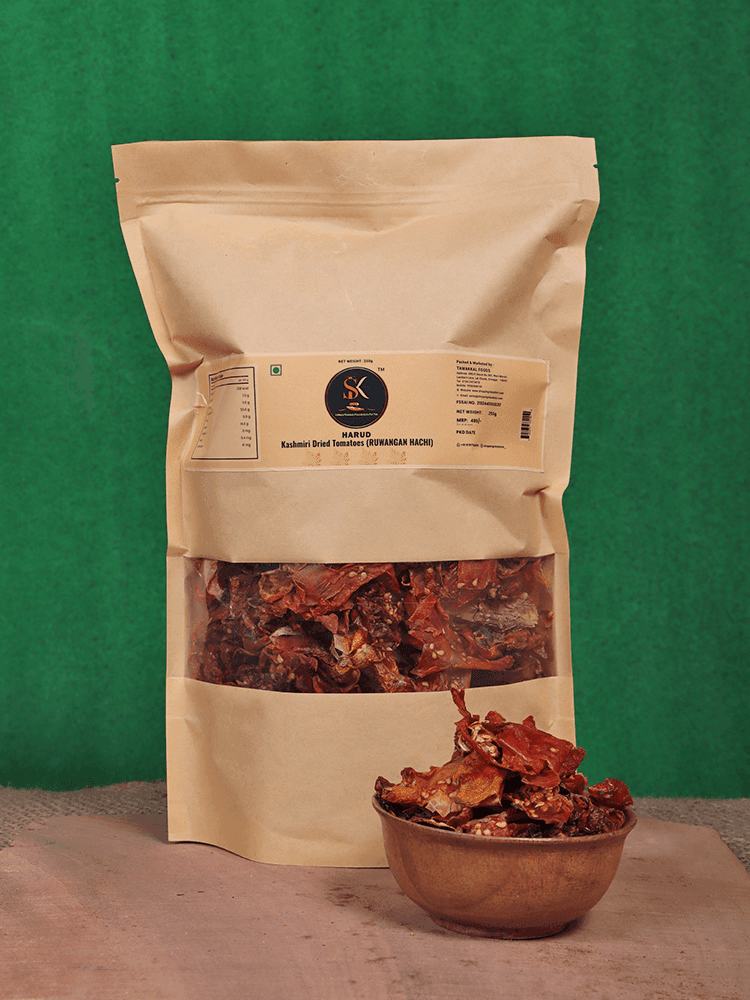 Harud Kashmiri Dried Tomatoes (Ruwangan Hachi) 250gm - Shopping in Kashmir