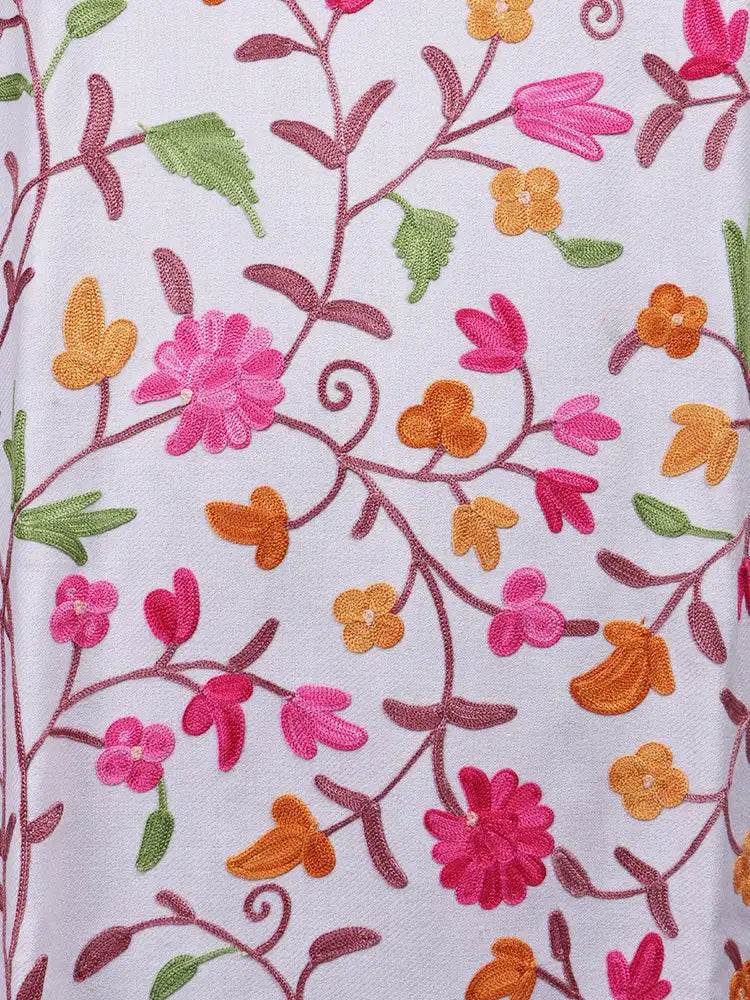 Noor-e-Posh: jaali Poshkaar Aari Embriodery Pheran - Shopping in Kashmir