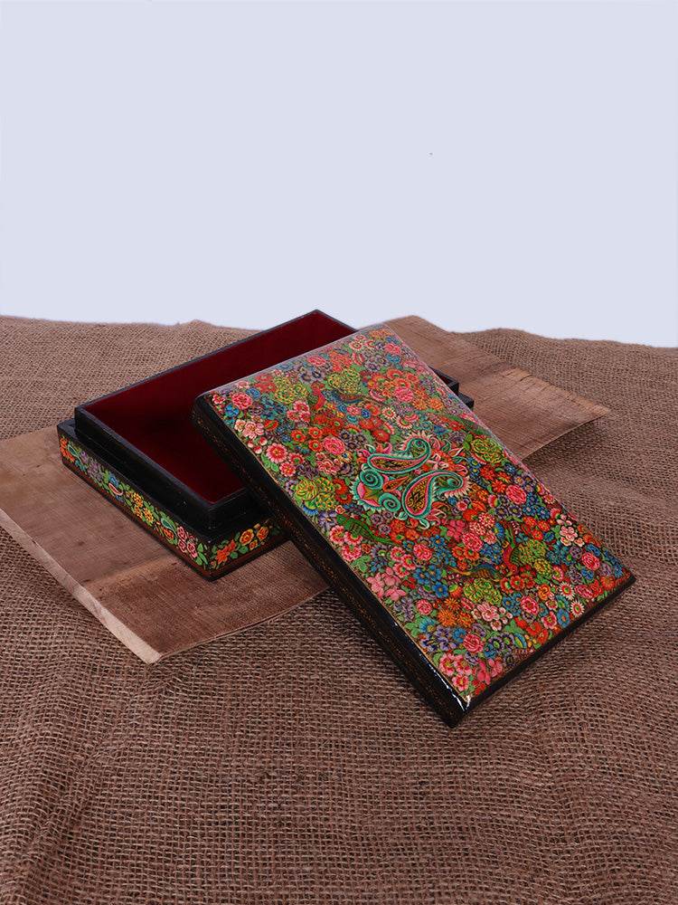 Posh Ambaar Papier Mache Jewellery Box - Shopping in Kashmir