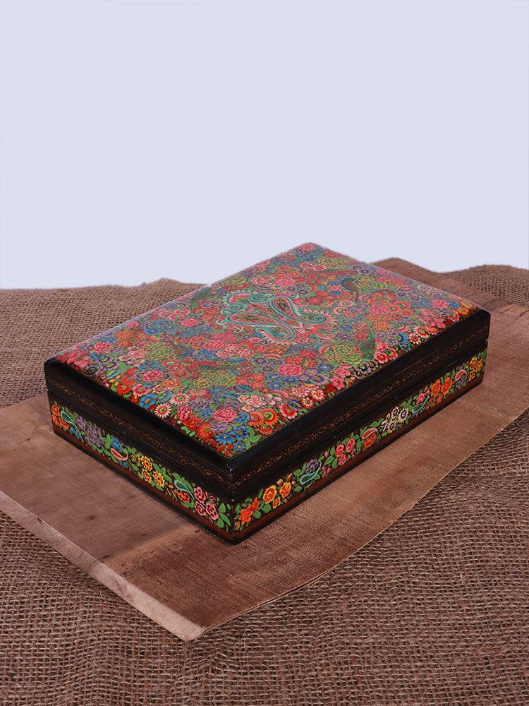Posh Ambaar Papier Mache Jewellery Box - Shopping in Kashmir