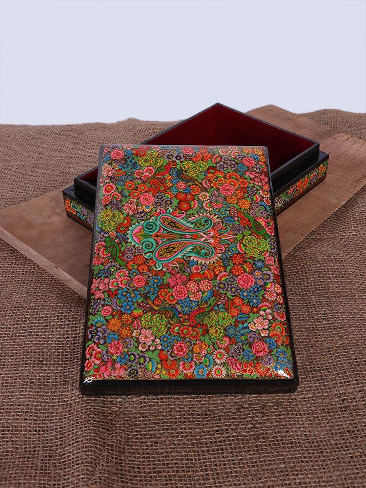 Posh Ambaar Papier Mache Jewellery Box - Shopping in Kashmir