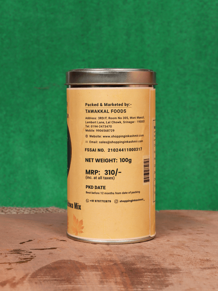 Harud kashmiri Sugar Free Kehwa Mix(100 gm) - Shopping in Kashmir