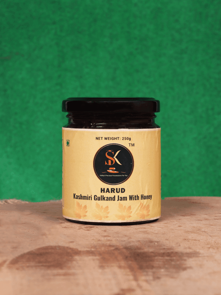 Harud Kashmiri Gulkand Jam with Honey - Shopping in Kashmir