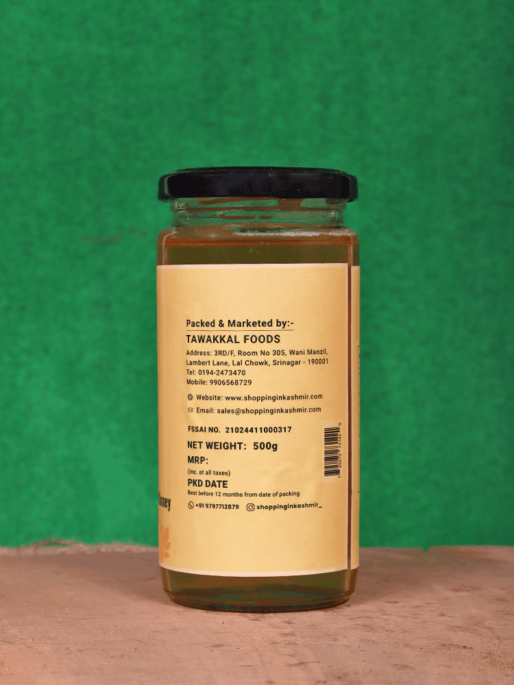 Harud Kashmiri Himalayan White Honey - Shopping in Kashmir