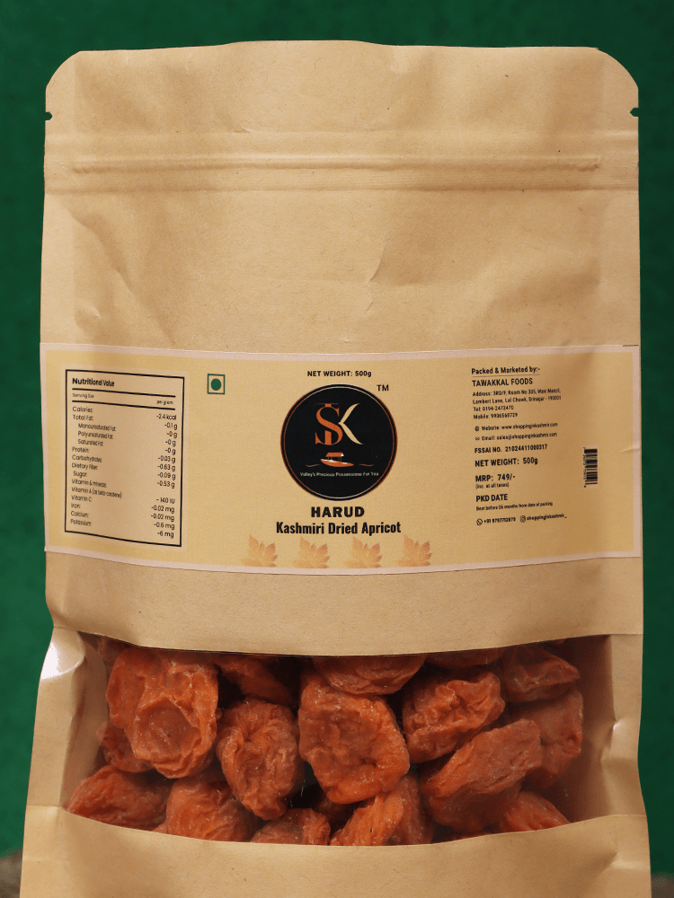 Harud Kashmiri Dried Apricot - Shopping in Kashmir