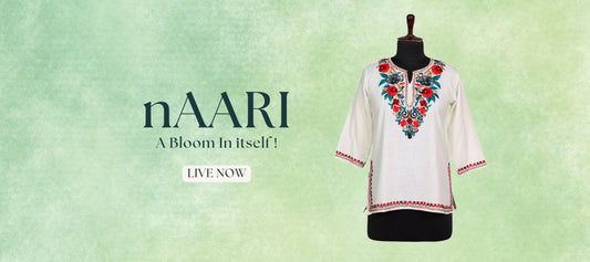 5 Ways to Style the Best White Kashmiri Embroidered Cotton Kurti for women