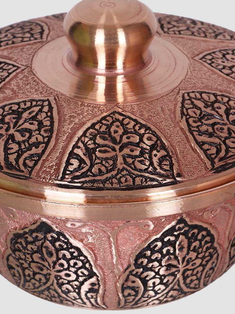 Kashmiri Kandkaari Copper Donga (Set Of 6) - Shopping in Kashmir
