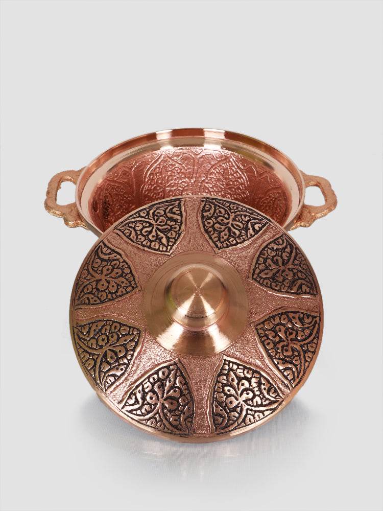 Kashmiri Kandkaari Copper Donga (Set Of 6) - Shopping in Kashmir
