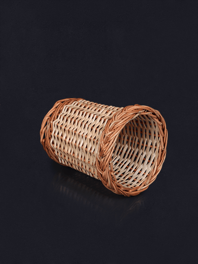 Shaakh Kashmiri Willow Wicker Utility Holder - Shopping in Kashmir