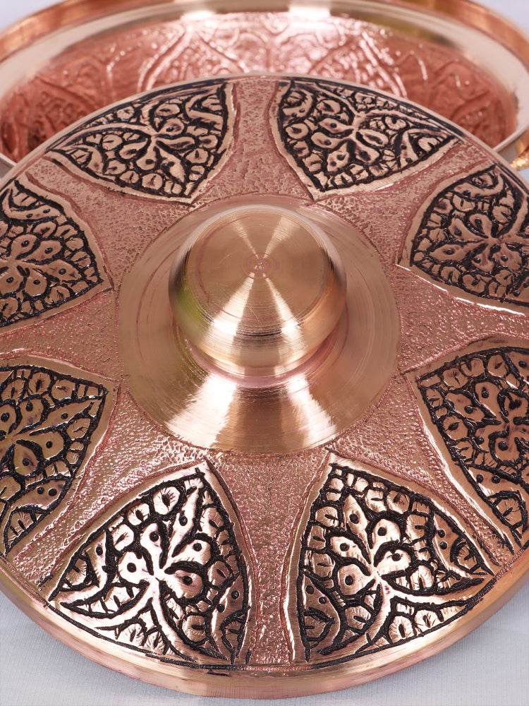 Kashmiri Kandkaari Copper Donga (Set Of 6) - Shopping in Kashmir