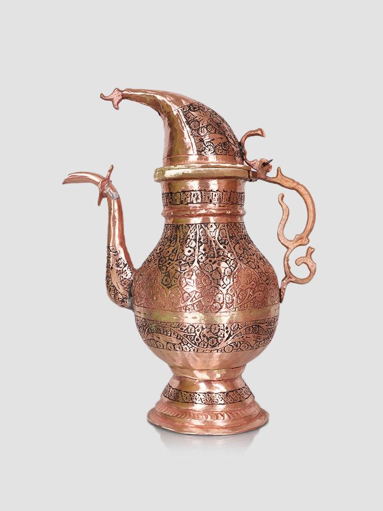 Engraved Design Copper Tash te Naari - Shopping in Kashmir