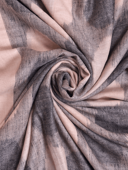 Shades Of Grey Ikkat Pashmina Shawl - Shopping in Kashmir