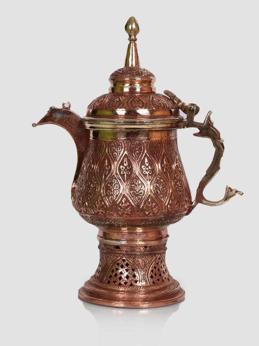 Kashmiri Copper Cultural Samavar - Shopping in Kashmir