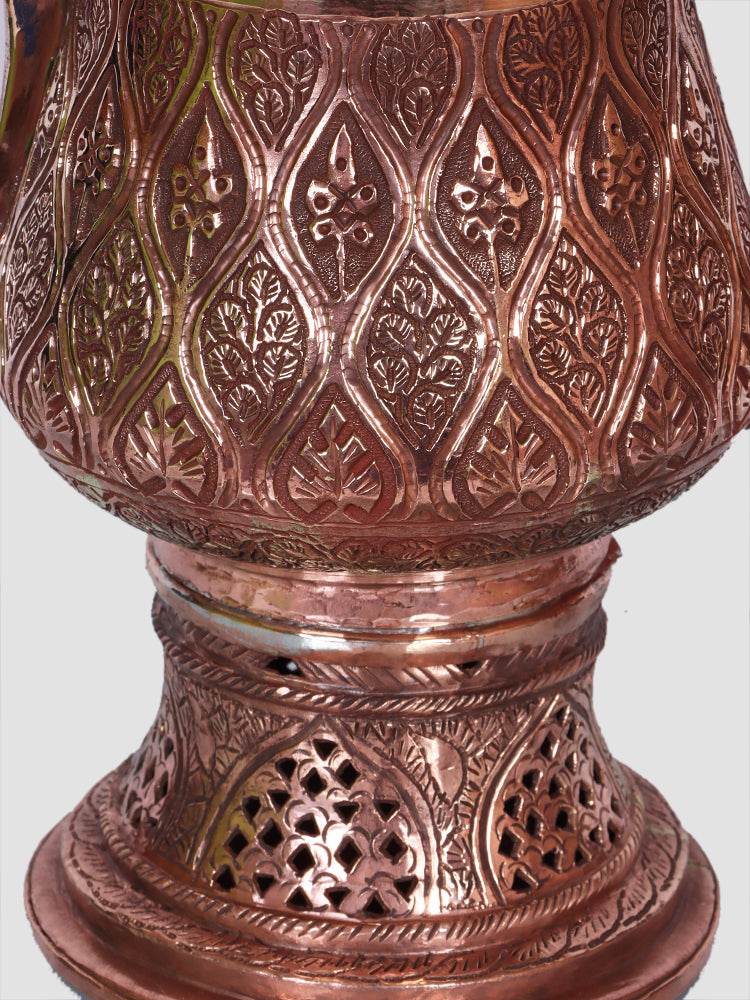 Kashmiri Copper Cultural Samavar - Shopping in Kashmir