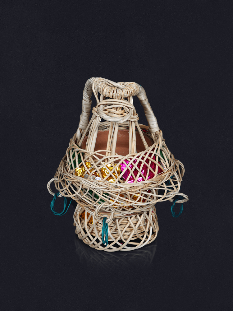Shaakh Decorative Kashmiri Willow Kangri - Shopping in Kashmir