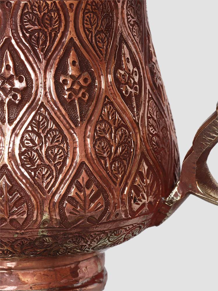 Kashmiri Copper Cultural Samavar - Shopping in Kashmir