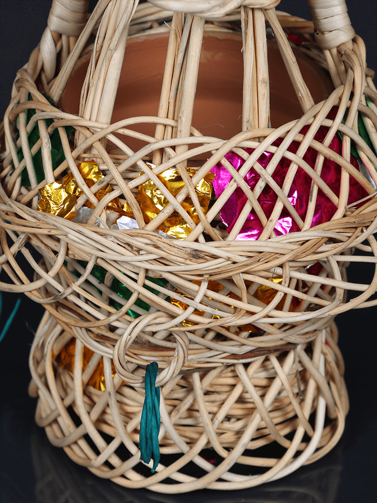 Shaakh Decorative Kashmiri Willow Kangri - Shopping in Kashmir