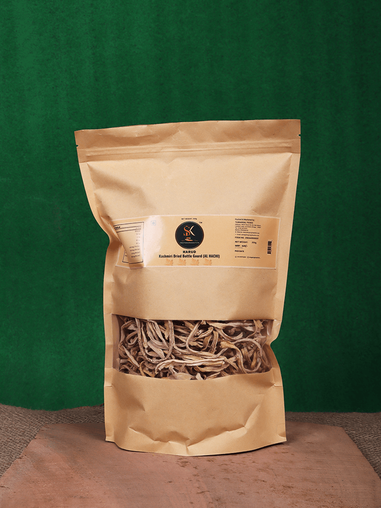 Harud Kashmiri Dried Bottle Gourd (Al Hachi)250gm - Shopping in Kashmir