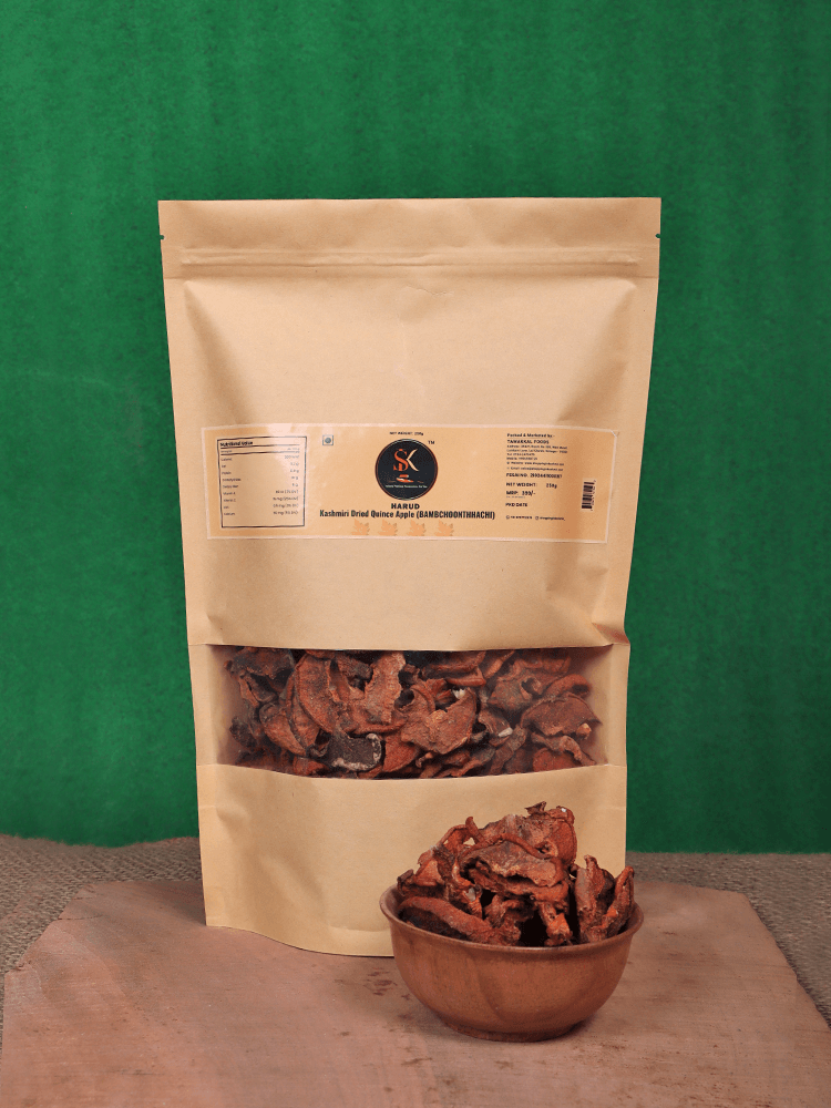 Harud Kashmiri Dried Quince Apple (Bambchoonth Hachi) 250gm - Shopping in Kashmir