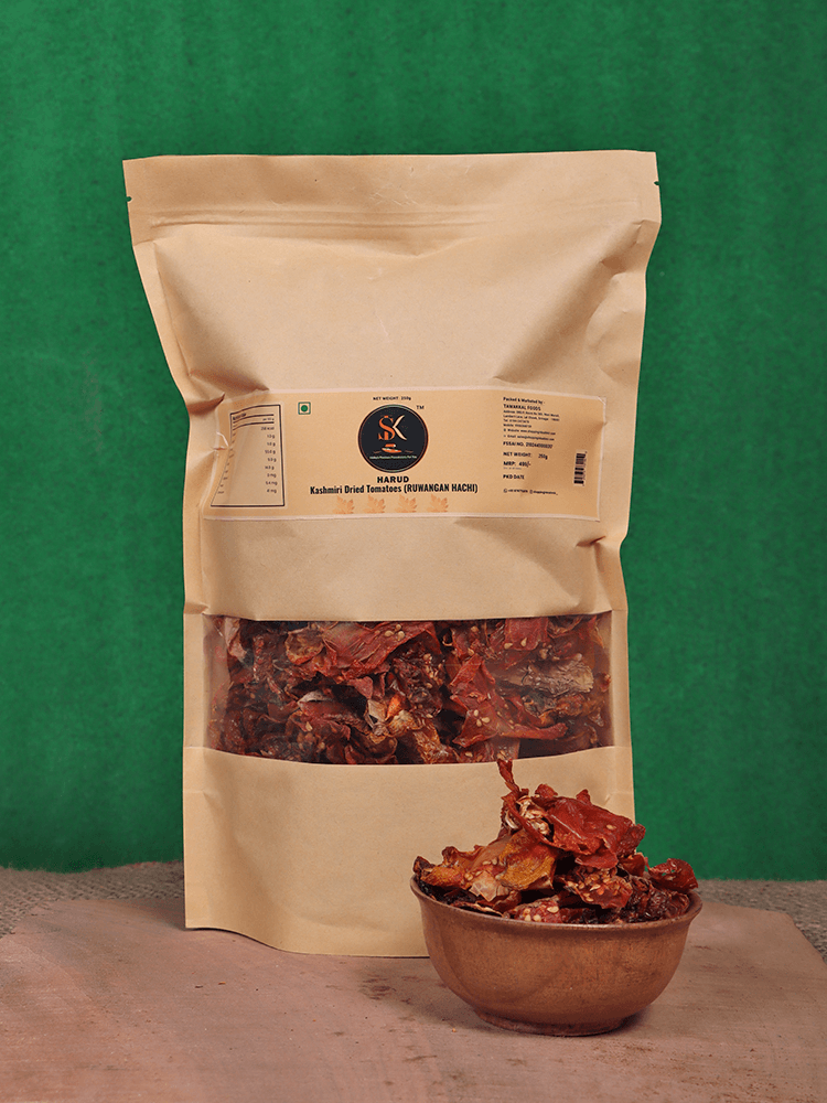 Harud Kashmiri Dried Tomatoes (Ruwangan Hachi) 250gm - Shopping in Kashmir
