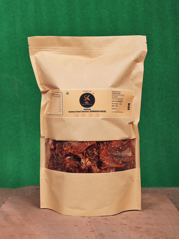 Harud Kashmiri Dried Tomatoes (Ruwangan Hachi) 250gm - Shopping in Kashmir