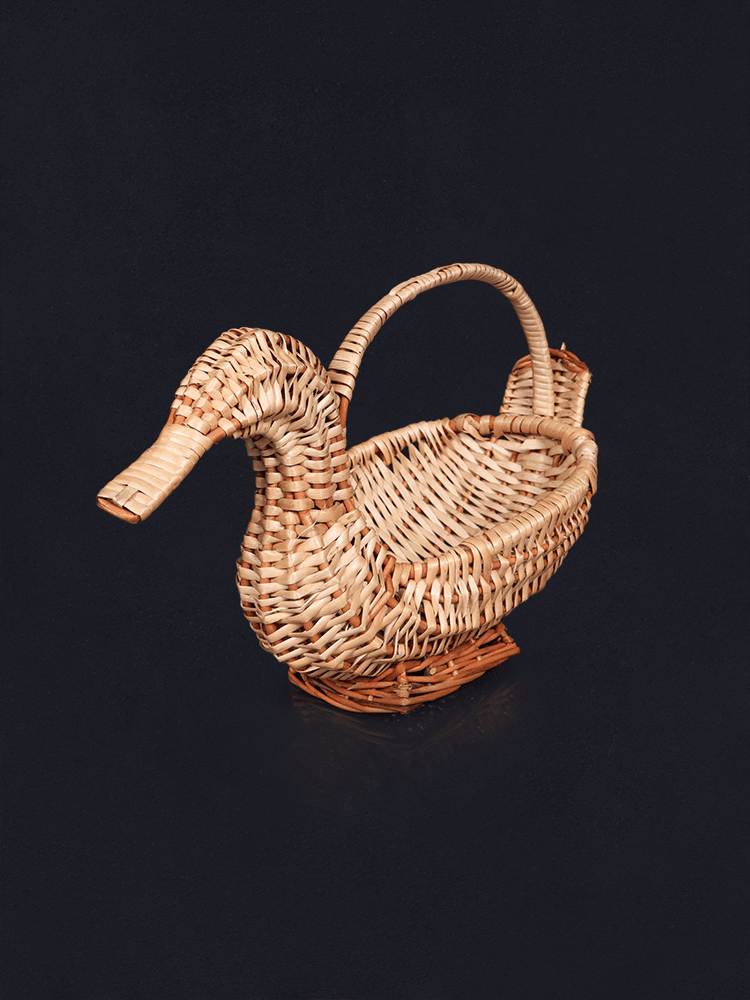 Shaakh Duck-Shaped Kashmiri Willow Accent - Shopping in Kashmir