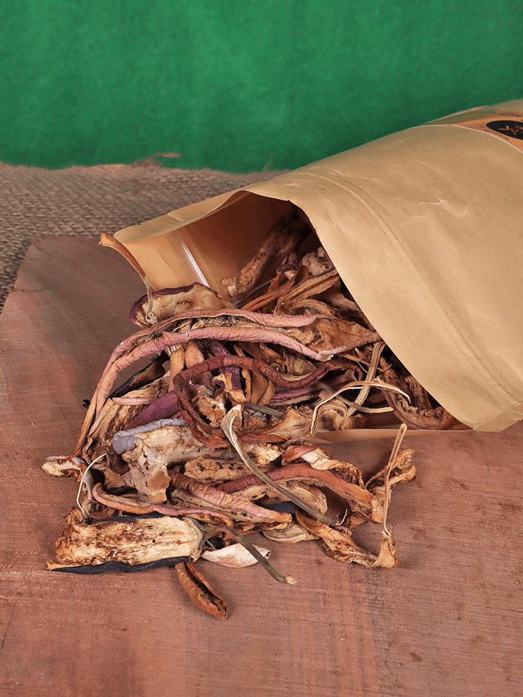 Harud Kashmiri Dried Aubergine (Wangan Hachi) 250gm - Shopping in Kashmir