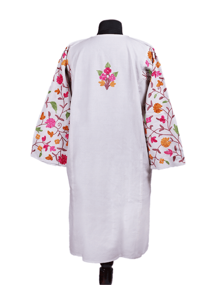 Noor-e-Posh: jaali Poshkaar Aari Embriodery Pheran - Shopping in Kashmir