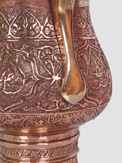 Kashmiri Copper Engraved Samavar - Shopping in Kashmir