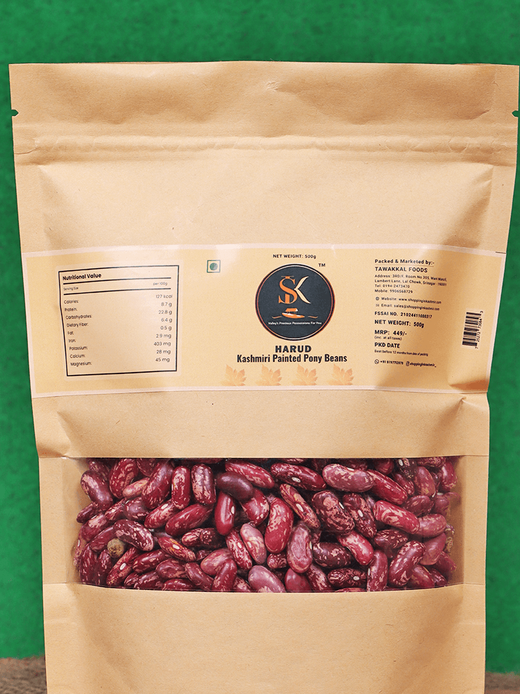 Harud Kashmiri Painted Pony Beans - Shopping in Kashmir
