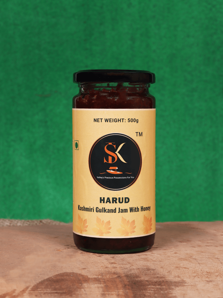 Harud Kashmiri Gulkand Jam with Honey - Shopping in Kashmir