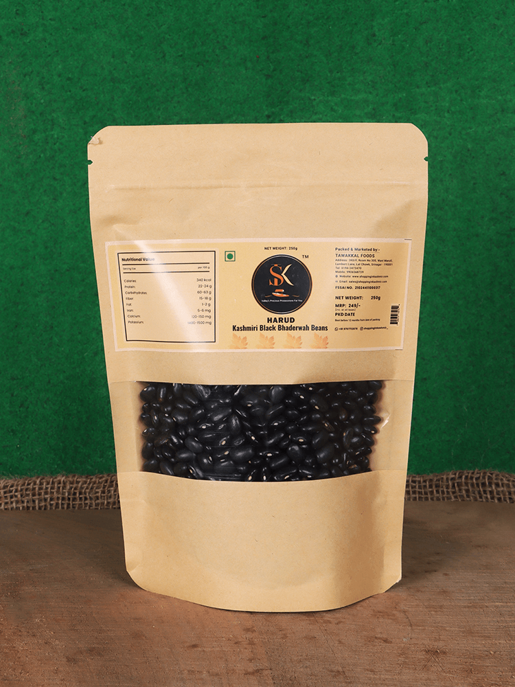 Harud Kashmiri Black Bhaderwah Beans - Shopping in Kashmir
