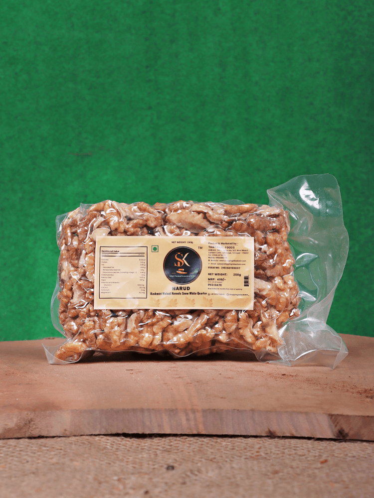 Harud Kashmiri Walnut Kernels Snow White Quarter - Shopping in Kashmir