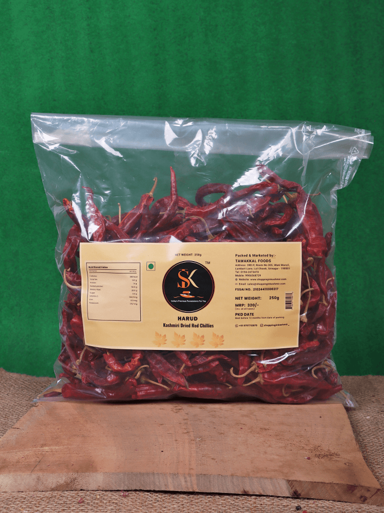 Harud Kashmiri Dried Red Chillies - Shopping in Kashmir
