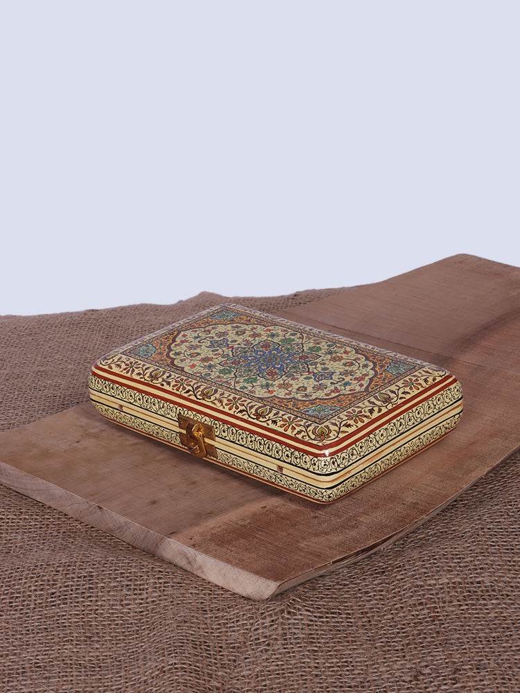 Qaaleen Design Papier Mache Clutch - Shopping in Kashmir