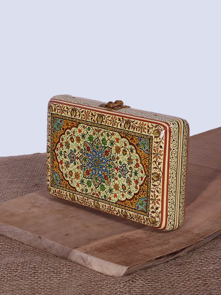 Qaaleen Design Papier Mache Clutch - Shopping in Kashmir
