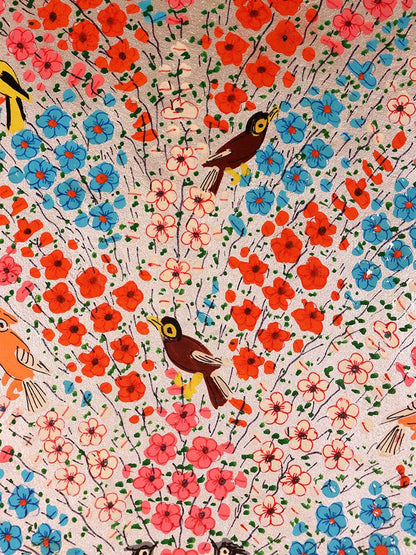 Rang Bast Philai Papier Mache Wall Plate - Shopping in Kashmir