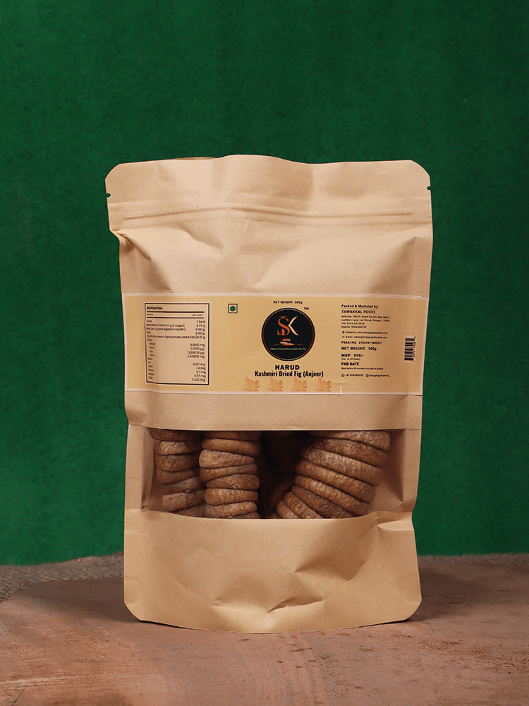 Harud Kashmiri Dried Fig (Anjeer) - Shopping in Kashmir