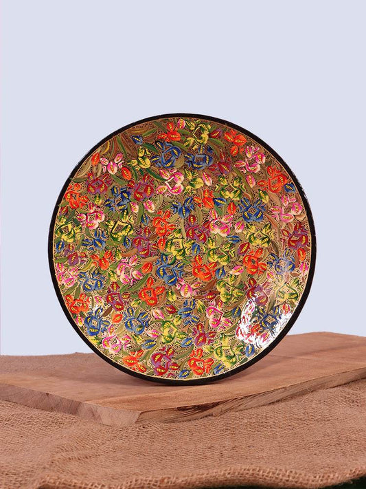 Gaasihdaar Papier Mache Wall Plate - Shopping in Kashmir