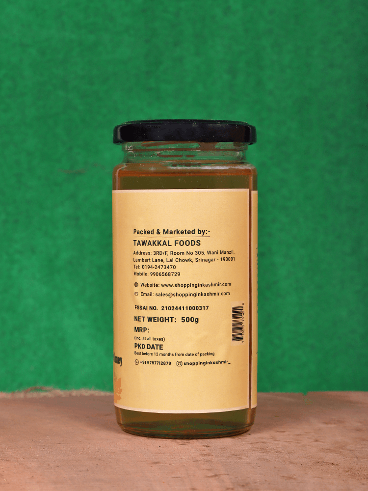 Harud Kashmiri Himalayan White Honey - Shopping in Kashmir
