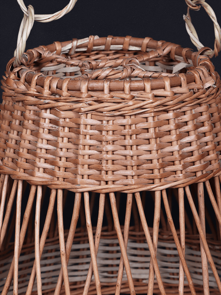 Shaakh Handwoven Willow Flared Lamp Shade - Shopping in Kashmir