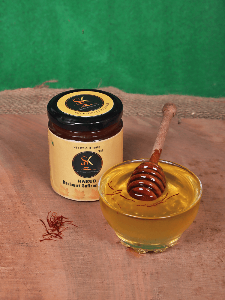 Harud Kashmiri Saffron Honey - Shopping in Kashmir
