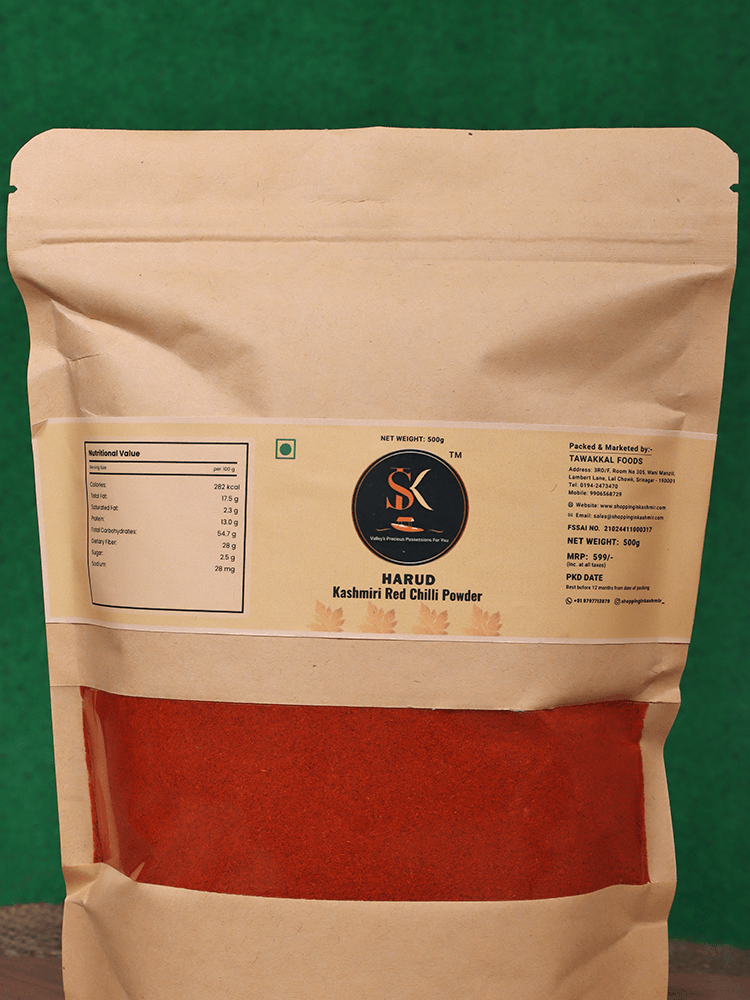 Harud Kashmiri Red Chilli Powder - Shopping in Kashmir