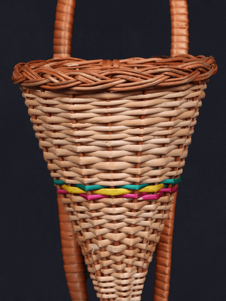 Shaakh Handwoven Willow Hanging Flower Vases (Set of 2) - Shopping in Kashmir