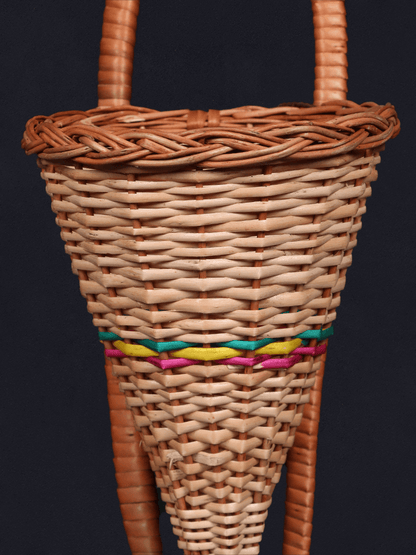 Shaakh Handwoven Willow Hanging Flower Vases (Set of 2) - Shopping in Kashmir