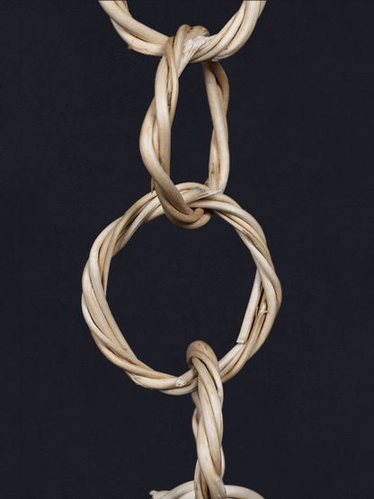 Shaakh Decorative Willow Hanging Chains with Tassels (Set of 6) - Shopping in Kashmir