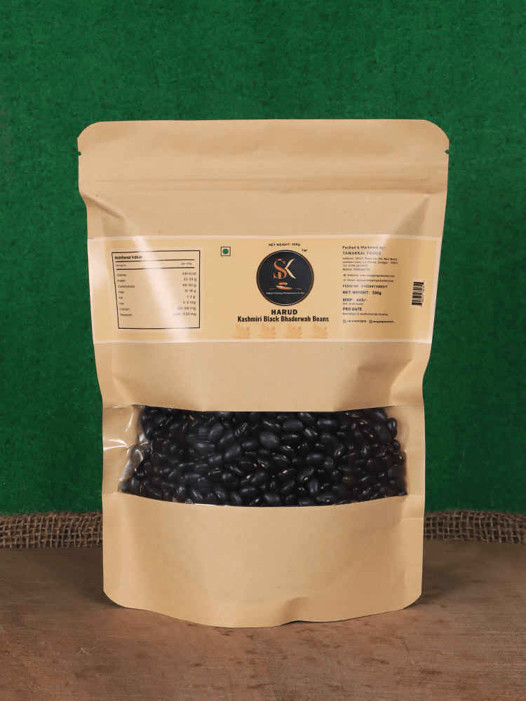 Harud Kashmiri Black Bhaderwah Beans - Shopping in Kashmir