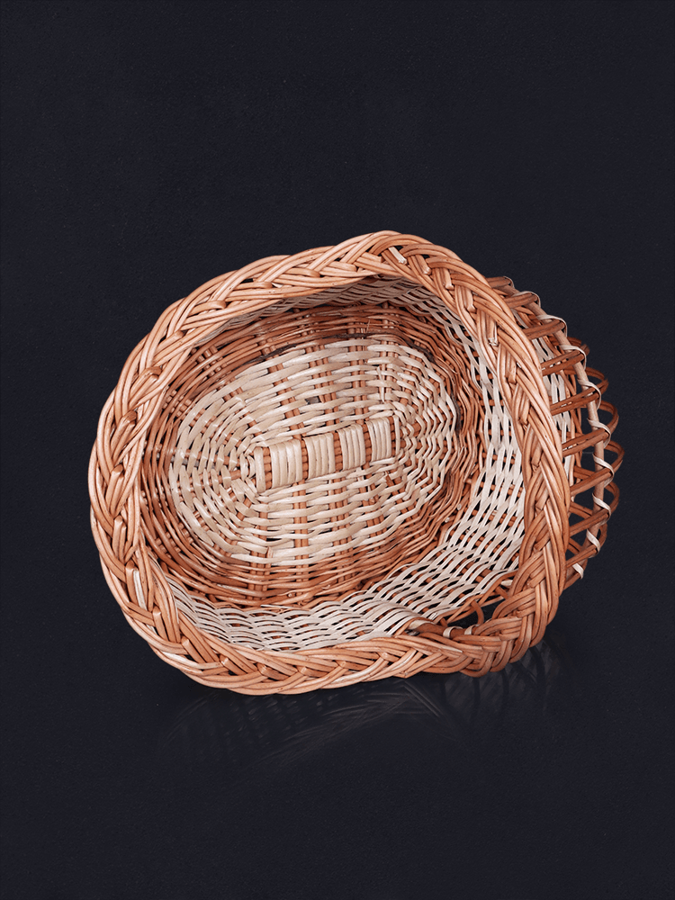Shaakh Handwoven Kashmiri Willow Cradle Basket - Shopping in Kashmir