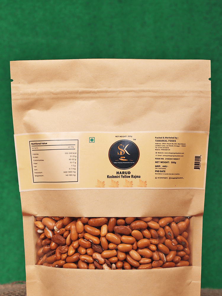 Harud Kashmiri Yellow Rajma - Shopping in Kashmir