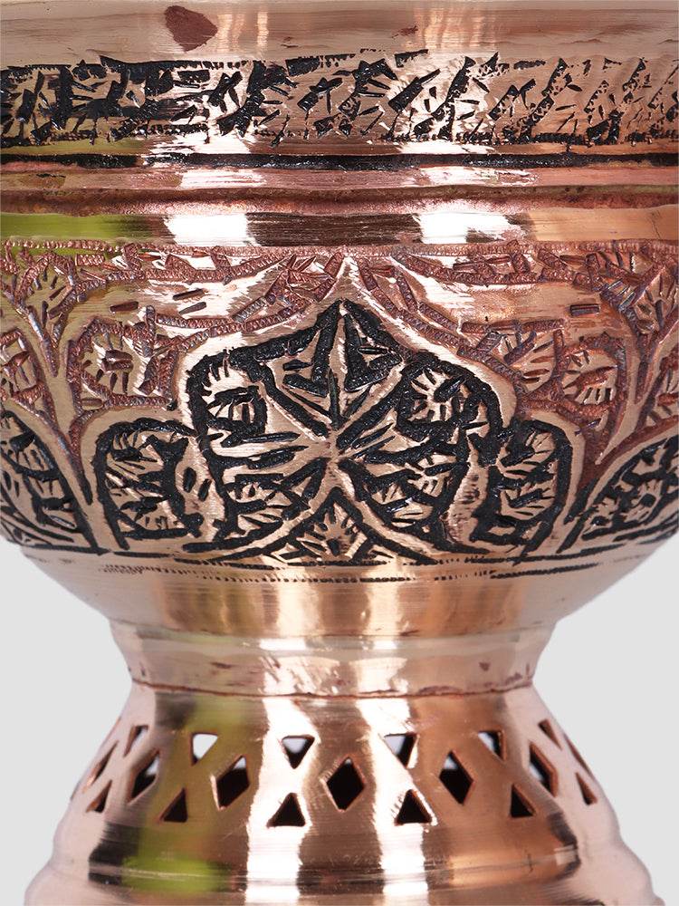 Kashmiri Kandkaari Copper Kenz - Shopping in Kashmir